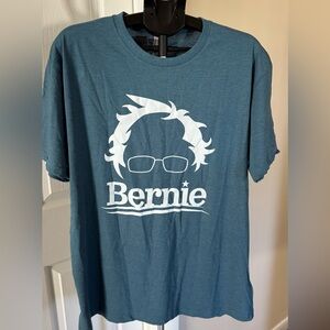 Teal Bernie Graphic T-Shirt